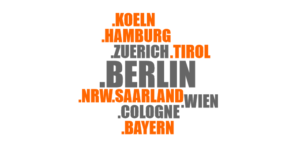 Domain: regional statt global – .BERLIN schlägt .COM und .DE