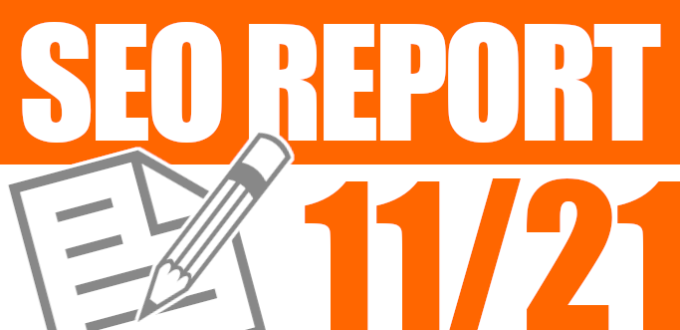 SEO-Report 11/21: nofollow, SEO-Checkliste, Keywords